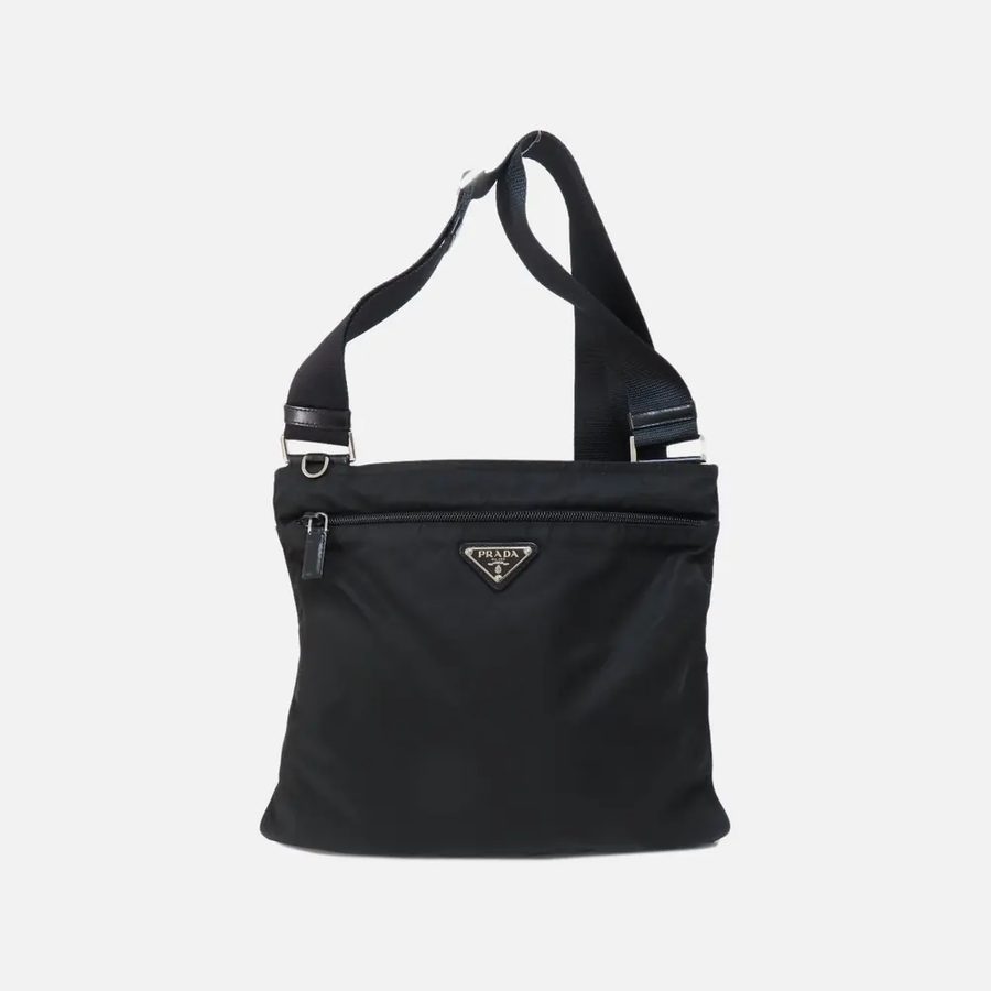 Bolsa tiracolo Linea Rossa Prada preta (Nero)