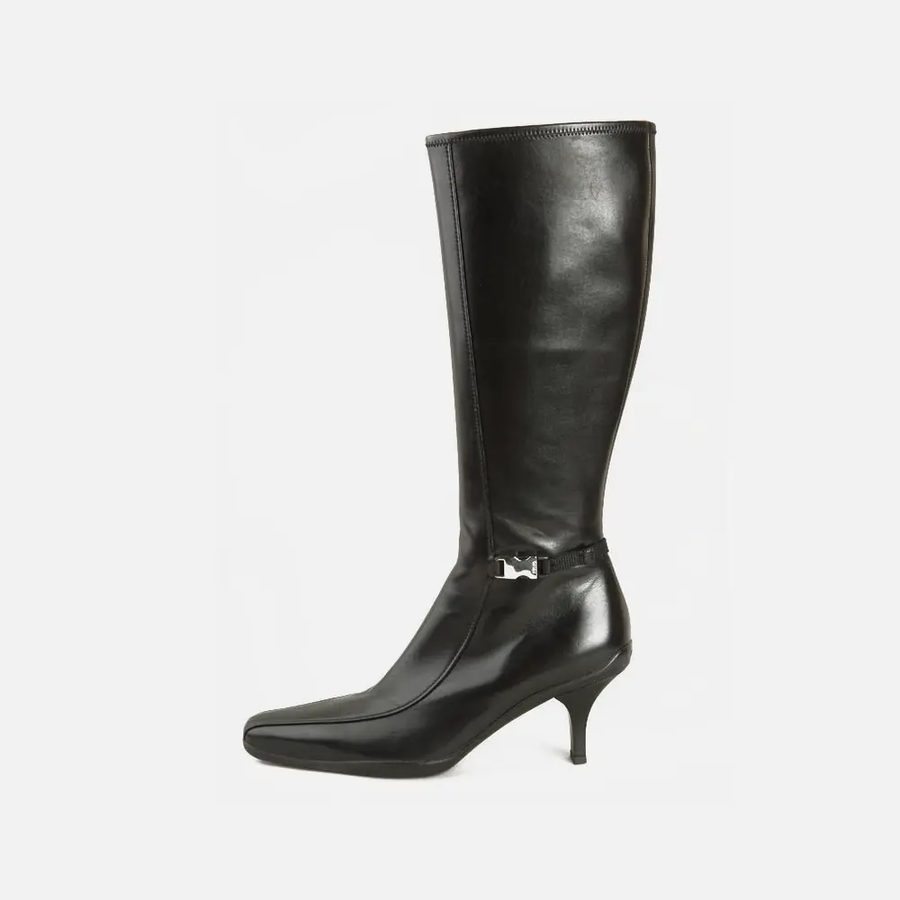 Bota feminina Linea Rossa Prada preta (Nero)