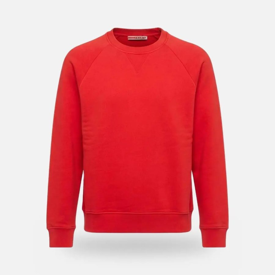 Moletom Prada vermelho (Rosso)