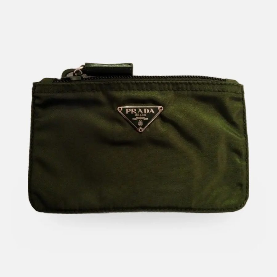 Nécessaire Prada verde-militar (Army)