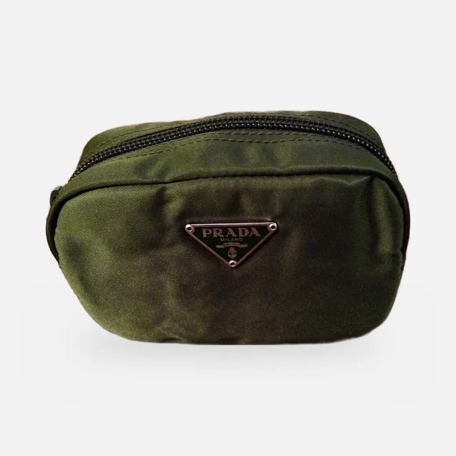 Nécessaire Prada verde-militar (Army)