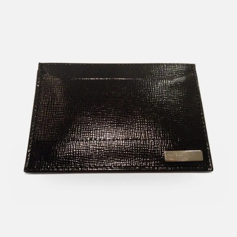 Porta cartão de crédito Prada preto (Nero)