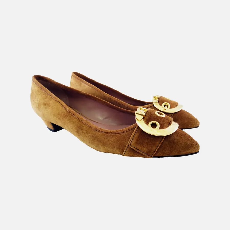Sapato feminino Prada tabaco (Tabacco)