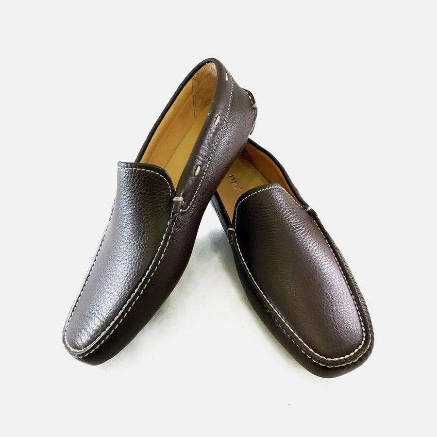 Sapato masculino couro Prada café (Caffe)
