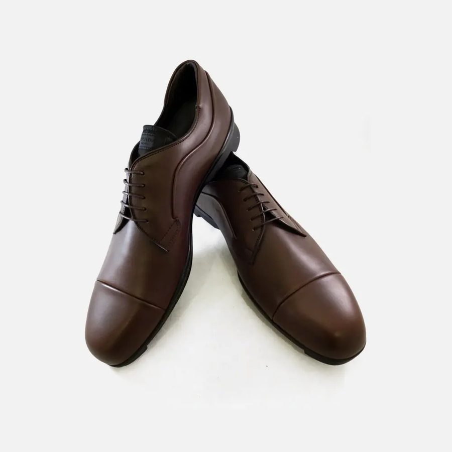 Sapato masculino social Prada marrom-escuro (Moro)