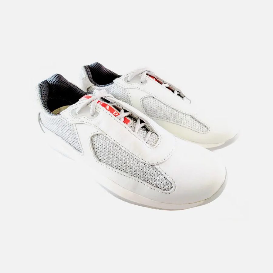 Tênis America's Cup masculino Prada prata (Argento)