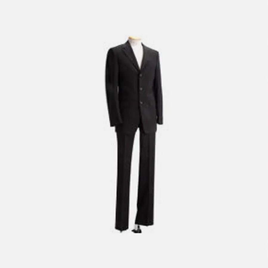 Terno masculino Prada cinza-chumbo (Antracite)
